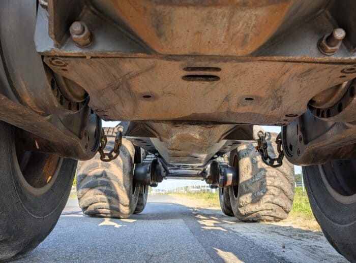 PONSSE ELK 8W 2013 Fahrgestell PONSSE ELK 8W 2013r. podwozie