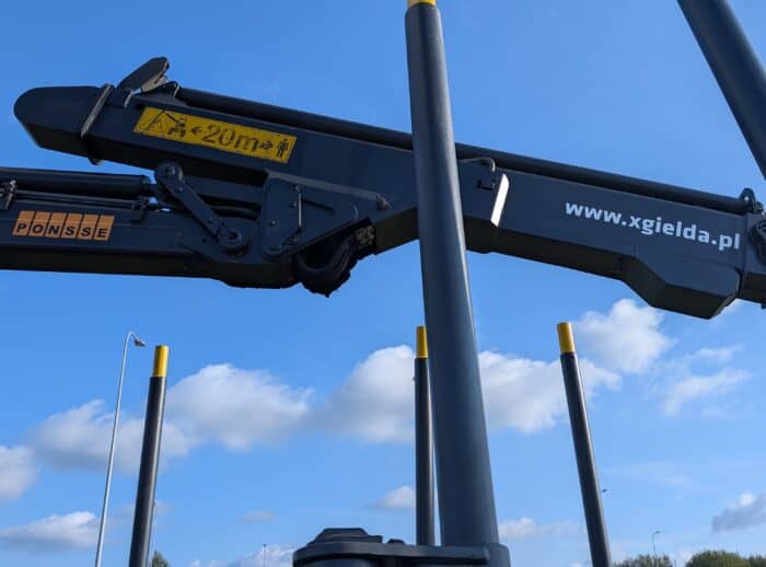 PONSSE ELK 8W 2013 Kran PONSSE ELK 8W 2013r. żuraw