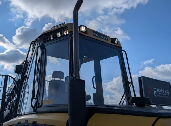 PONSSE ELK 8W 2013 Beleuchtung oben PONSSE ELK 8W 2013r. oświetlenie góra