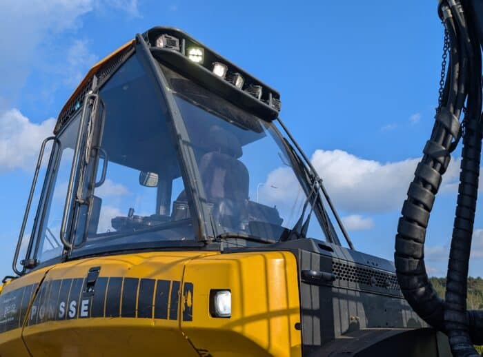 PONSSE ELK 8W 2013 Beleuchtung oben PONSSE ELK 8W 2013r. oświetlenie góra