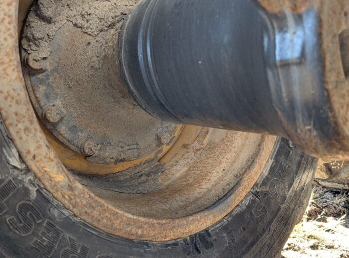 PONSSE BUFFALO 8W 2015r. wnętrze felgi PONSSE BUFFALO 8W 2015r. wnętrze felgi