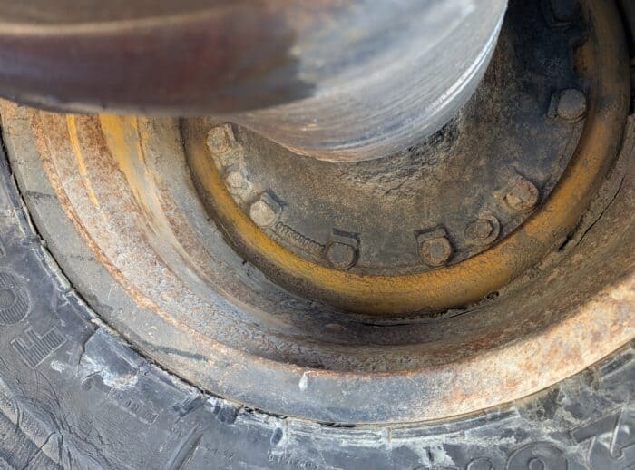 PONSSE BUFFALO 8W 2015r. wnętrze felgi PONSSE BUFFALO 8W 2015r. wnętrze felgi