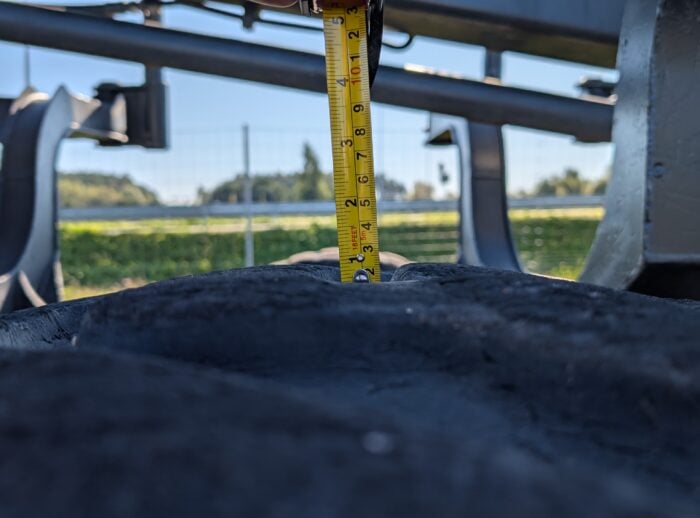 PONSSE BUFFALO 8W 2015r. bieżnik opona PONSSE BUFFALO 8W 2015r. bieżnik opona