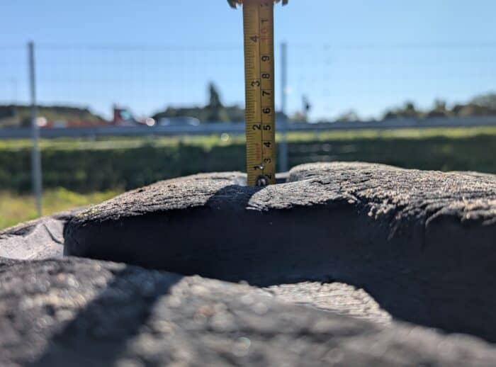 PONSSE BUFFALO 8W 2015r. bieżnik opona PONSSE BUFFALO 8W 2015r. bieżnik opona