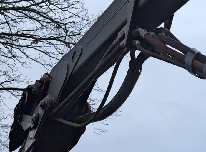 Harvester John Deere 1270D 2007r. żuraw Harvester John Deere 1270D 2007r. żuraw