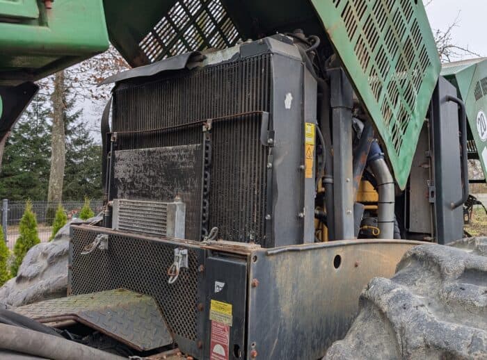 Harvester John Deere 1270D 2007r. silnik Harvester John Deere 1270D 2007r. silnik