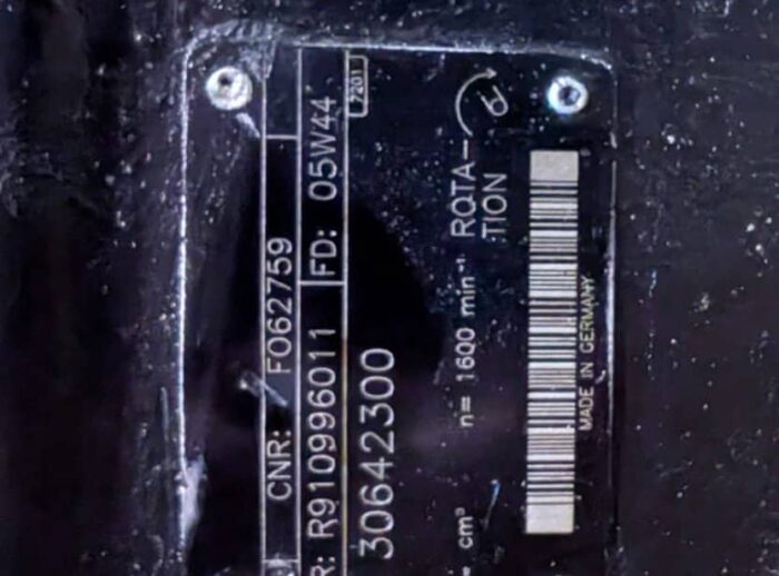 Regenerierte Arbeitspumpe F062759 Forwarder John Deere 1010D Regenerowana pompa pracy F062759 Forwarder John Deere 1010D