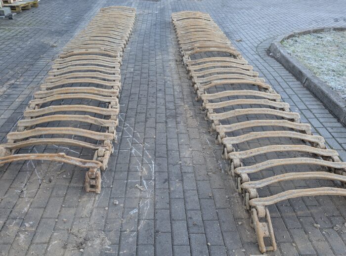 used tracks 710/45-26.5 forwarder harvester używane gąsienice 710/45-26,5 forwarder harwester