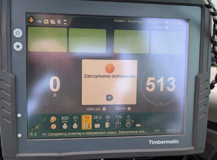 Harwester John Deere 1070D 2006r. kabina Harwester John Deere 1070D 2006r. kabina