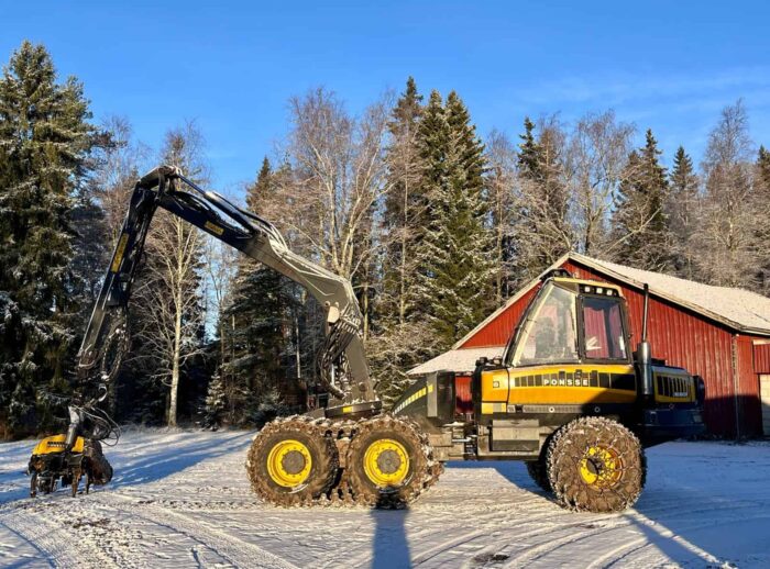 Harwester PONSSE Beaver 2012 głowica H5 żuraw C22 Harwester PONSSE Beaver 2012 głowica H5 żuraw C22