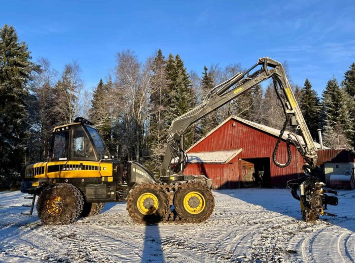 Harwester PONSSE Beaver 2012 głowica H5 żuraw C22 Harwester PONSSE Beaver 2012 głowica H5 żuraw C22